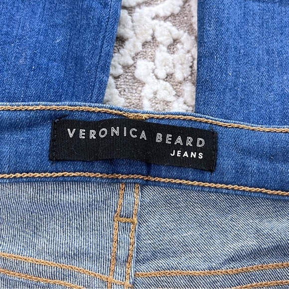 Veronica Beard Carolyn Tuxedo Stripe 10” Baby Boot Jeans - Picture 11 of 13